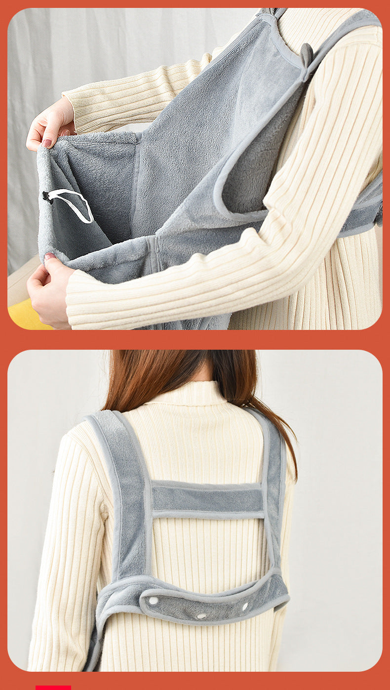 Pet Grooming Apron Carrier – Anti-Scratch, Fur-Resistant, Nail Trimming