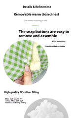 Privacy Enclosed Pets House Nest – Warm, Cozy &amp; Washable Pet Bed