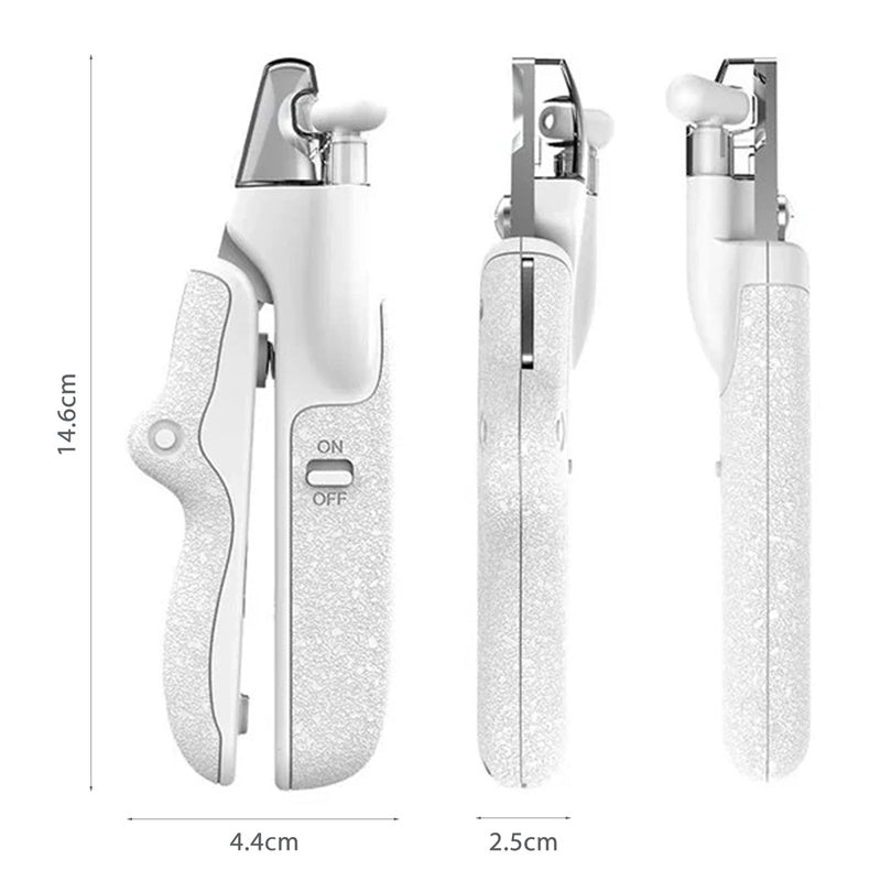 LED Pet Nail Clipper – Safe Stainless Steel Dog & Cat Grooming