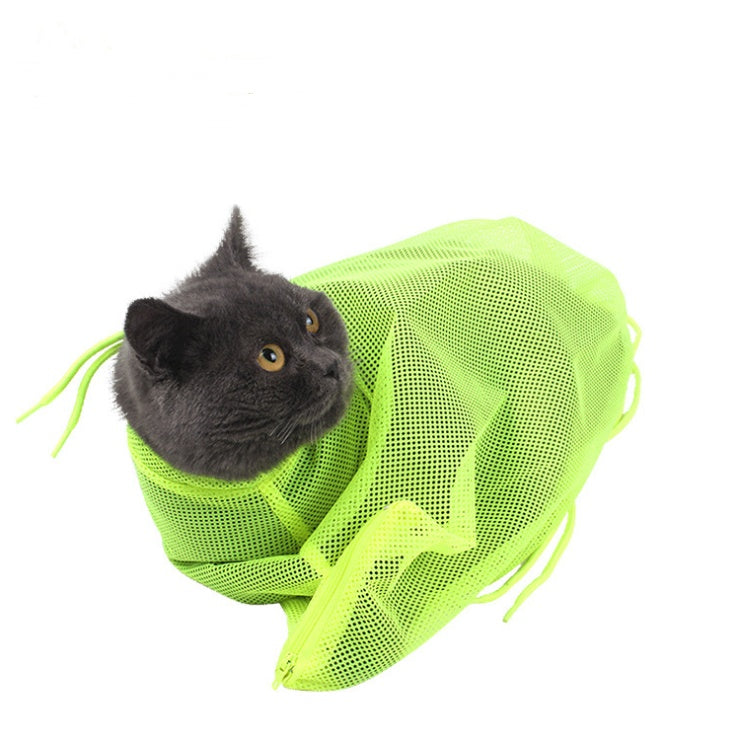 Cat Grooming Adjustable Multifunctional Polyester Bag