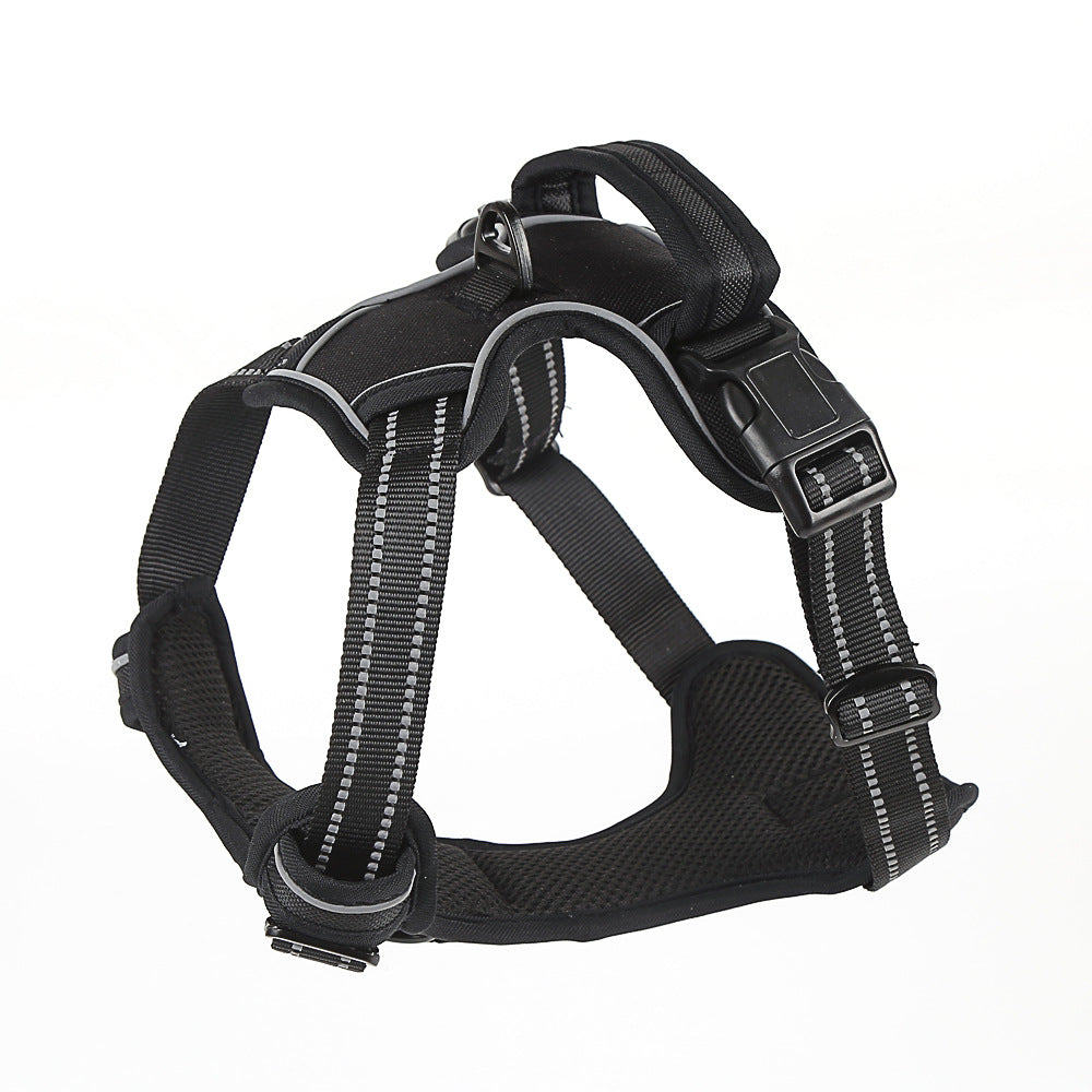 Breathable Night Safety Harness- Reflective No-Pull Dog Vest