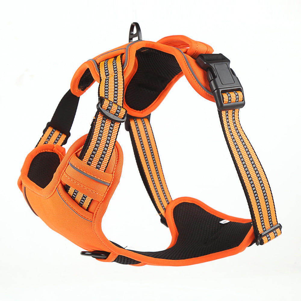 Breathable Night Safety Harness- Reflective No-Pull Dog Vest