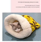 Pet Sleeping Bag Lambswool Thickened Cat & Dog Nest