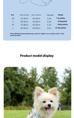 Flower Designed Vest-style Chest Strap Dog & Cat Leash