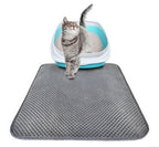Double Layer Cat Litter Mat – Waterproof Honeycomb EVA Easy Clean Trapper