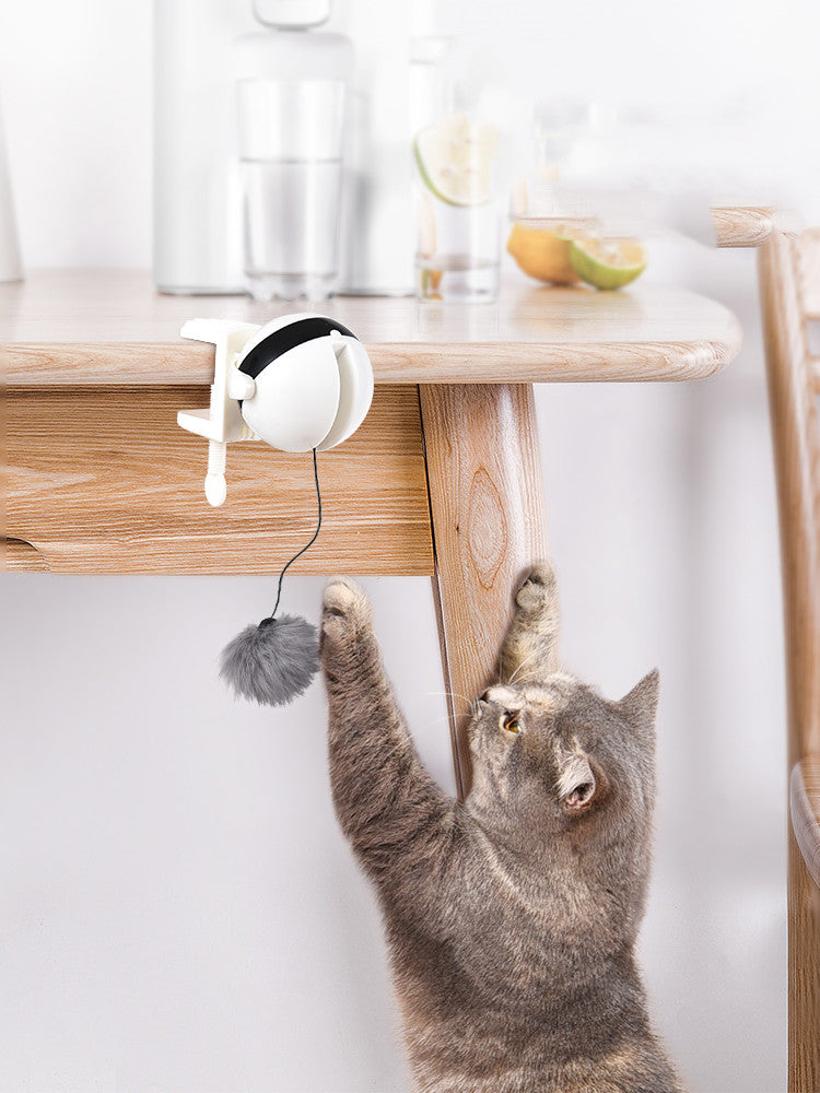 Table Electric Automatic Lifting Motion Cat Toy Teaser Ball