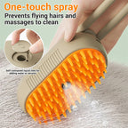 Grooming Steam Spray Pets Comb 3 In 1 Hair Removal Pet Products