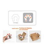 Magnetic Cat Scratching Round Board With Playing Ball