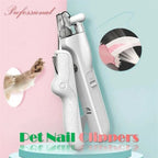 LED Pet Nail Clipper – Safe Stainless Steel Dog & Cat Grooming