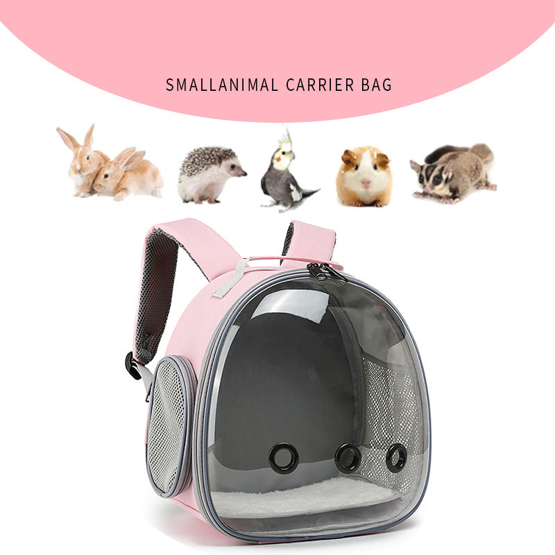 Breathable Transparent Backpack – Lightweight Travel Backpack Pets, Cats & Dogs