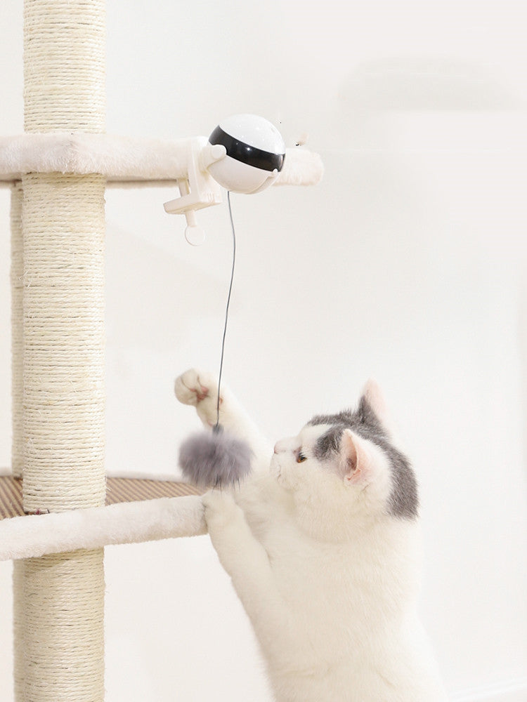 Table Electric Automatic Lifting Motion Cat Toy Teaser Ball