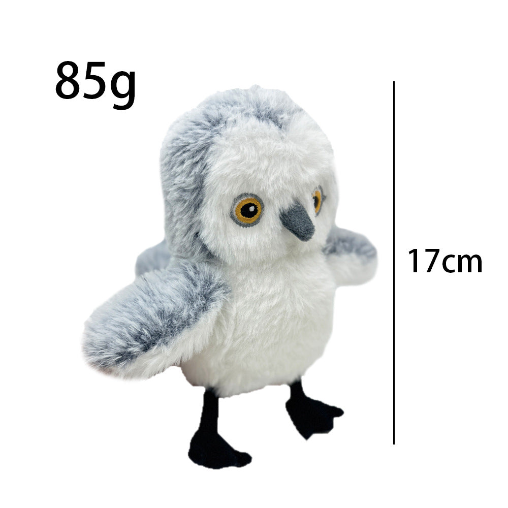 Interactive Flapping Bird Cat Toy – USB Rechargeable Plush Pet Enrichment Toy