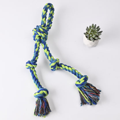 Heavy Duty Tug Rope Toy - Cotton Rope for Interactive Play & Bonding | For All Dog Sizes