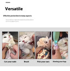 Foldable Pet Grooming Cloth – Ear Cleaning, Massage & Hygiene Towel for Cats & Dogs