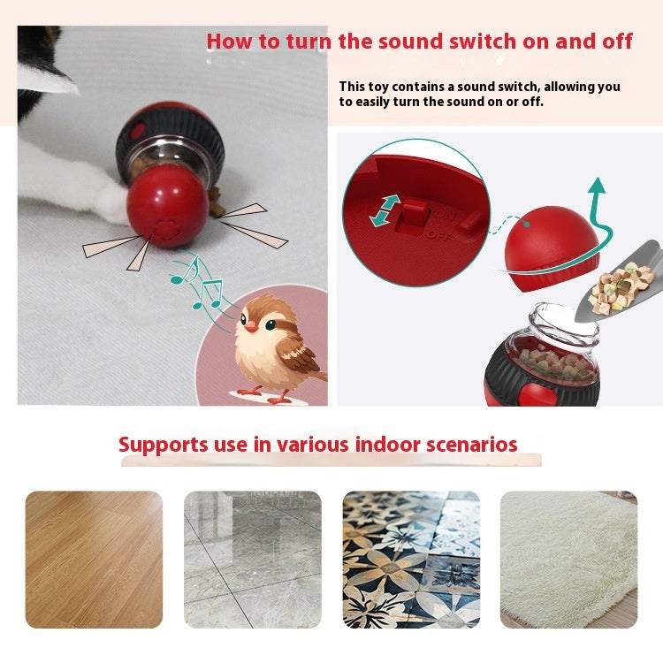 Intelligent Fun Dropping Cat Food Ball Toy