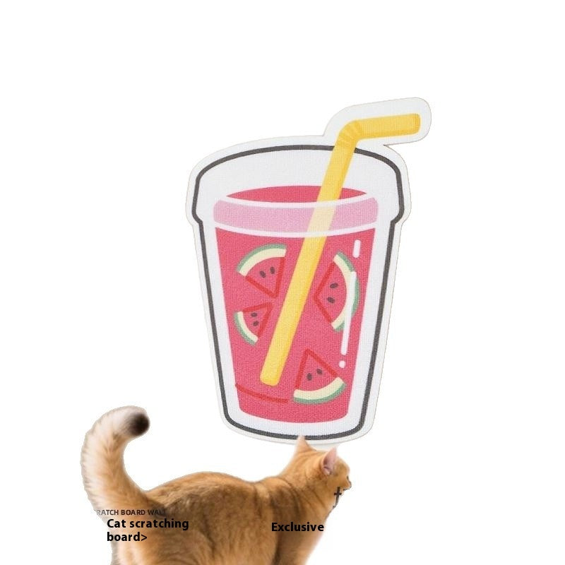Self-Adhesive Cat Scratch Board – Decorative Claw New Toy