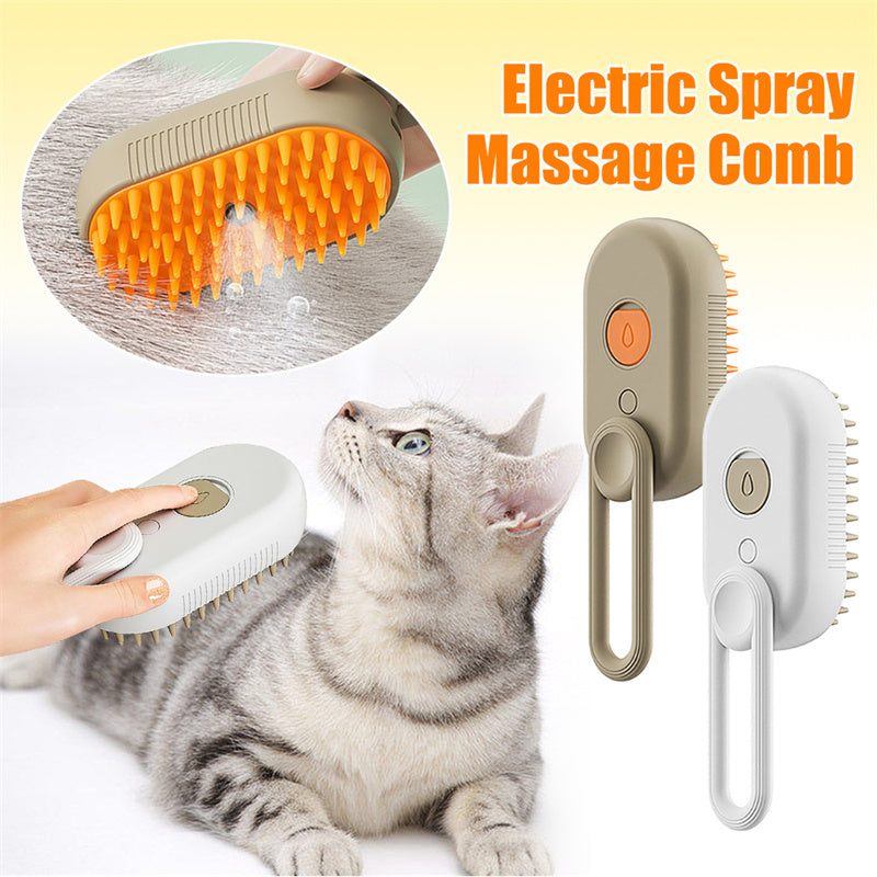 Cat 3 In 1 Electric Spray Steam Brush