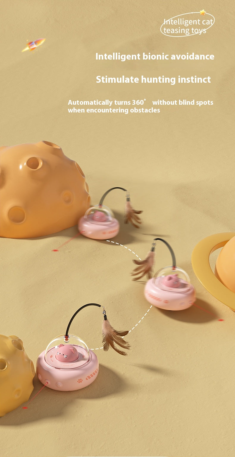 Automatic Laser Cat Toy with 360° Rotation Laser Cat Toy – Endless Self-Play Fun