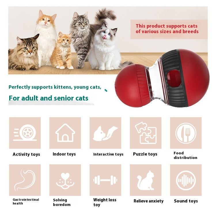 Intelligent Fun Dropping Cat Food Ball Toy