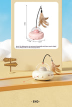 Automatic Laser Cat Toy with 360° Rotation Laser Cat Toy – Endless Self-Play Fun