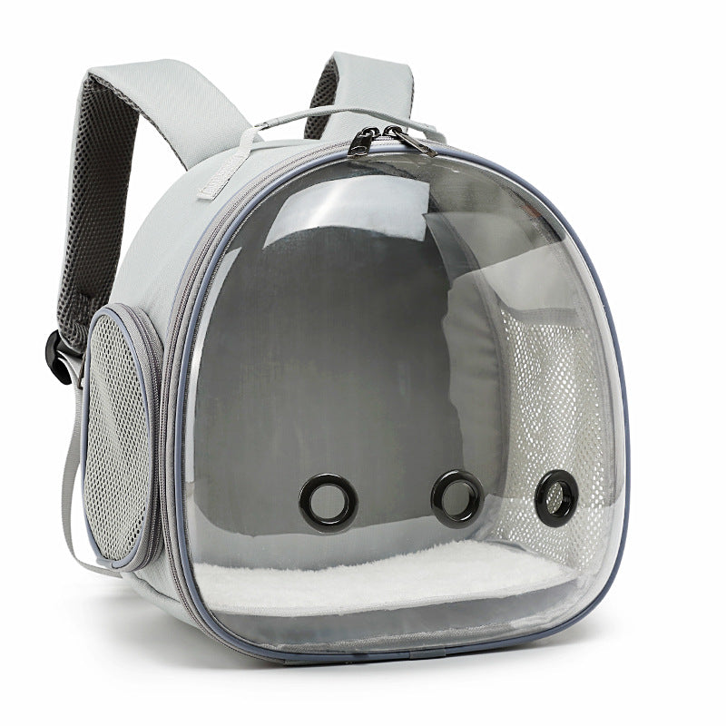 Breathable Transparent Backpack – Lightweight Travel Backpack Pets, Cats & Dogs