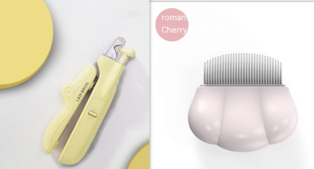 LED Pet Nail Clipper – Safe Stainless Steel Dog & Cat Grooming