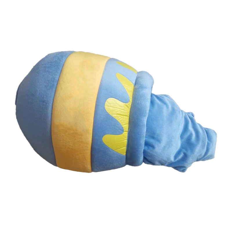 Yellow Honey Pot Cat Bed Cave – Cozy Indoor Cat Hideaway