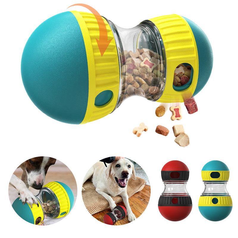 Dog Tumbler Leaky Food Ball Puzzle Toy