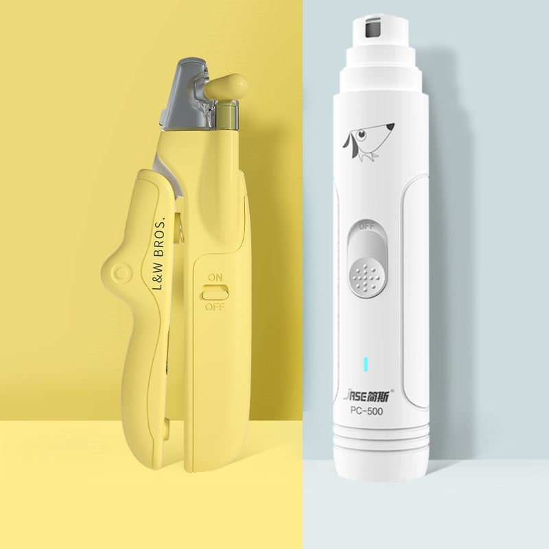 LED Pet Nail Clipper – Safe Stainless Steel Dog & Cat Grooming