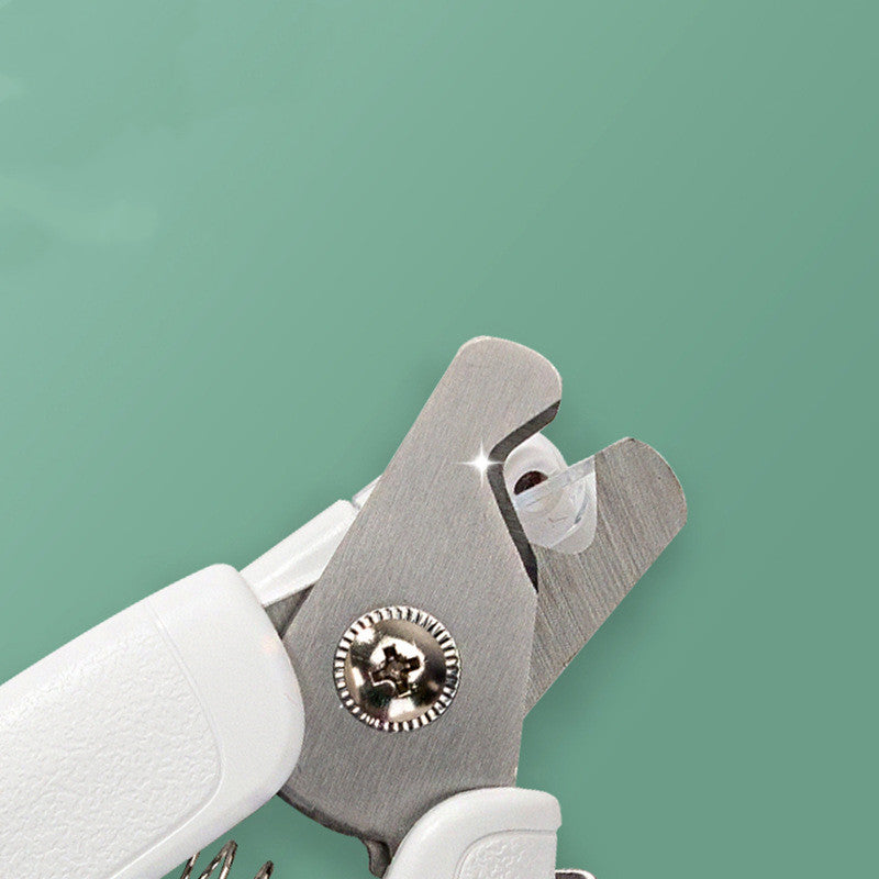 LED Pet Nail Clipper – Safe Stainless Steel Dog & Cat Grooming