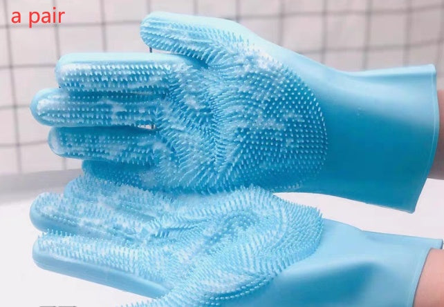 Silicone Cat Grooming Gloves