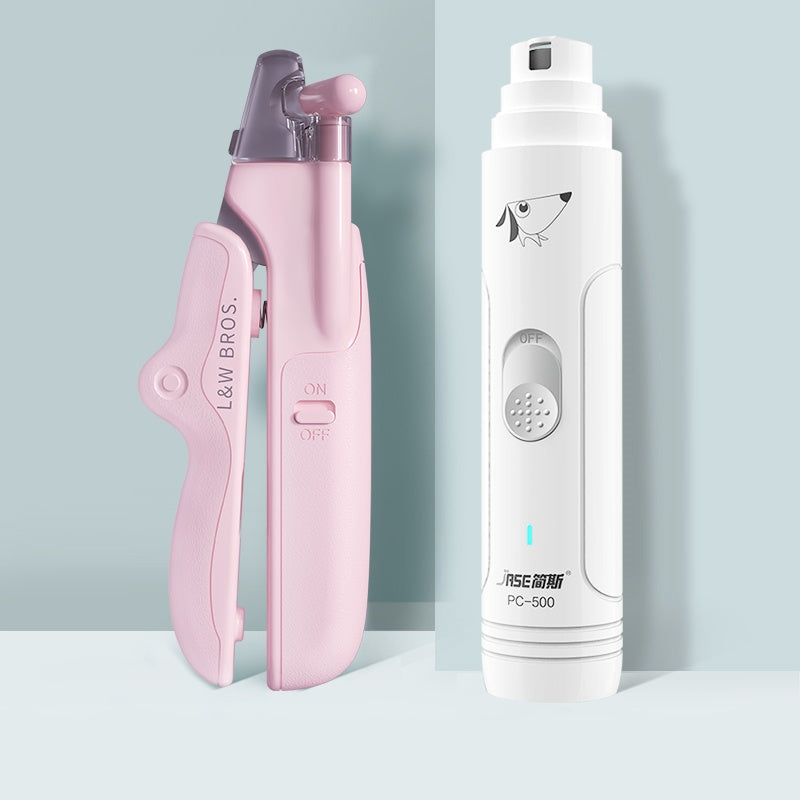 LED Pet Nail Clipper – Safe Stainless Steel Dog & Cat Grooming