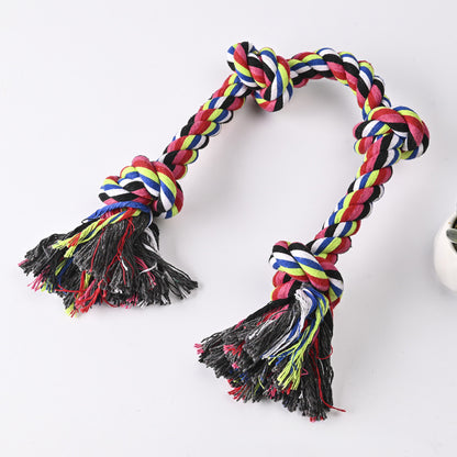 Heavy Duty Tug Rope Toy - Cotton Rope for Interactive Play & Bonding | For All Dog Sizes
