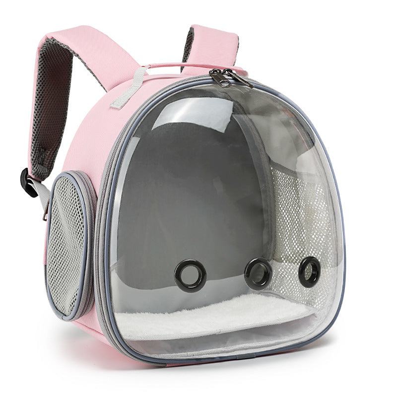Breathable Transparent Backpack – Lightweight Travel Backpack Pets, Cats & Dogs