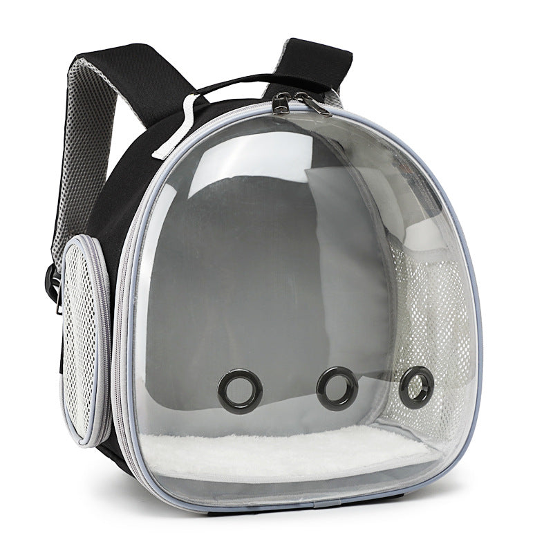 Breathable Transparent Backpack – Lightweight Travel Backpack Pets, Cats & Dogs