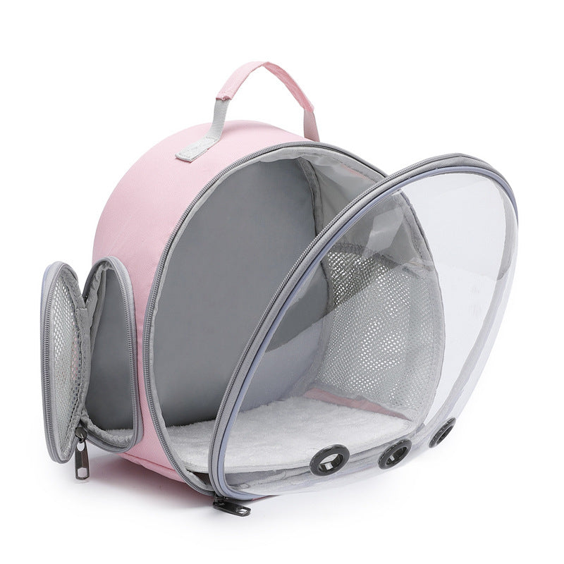Breathable Transparent Backpack – Lightweight Travel Backpack Pets, Cats & Dogs