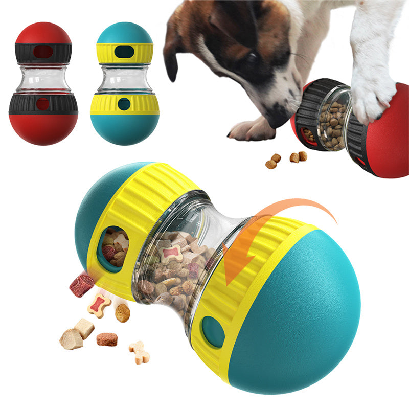 Dog Tumbler Leaky Food Ball Puzzle Toy
