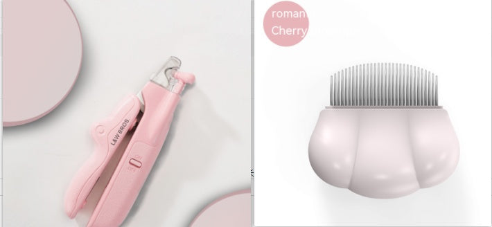 LED Pet Nail Clipper – Safe Stainless Steel Dog & Cat Grooming