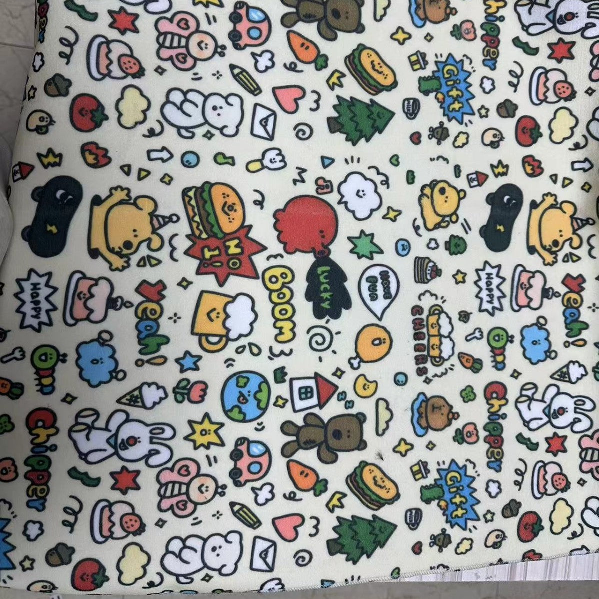 Foldable Pet Grooming Cloth – Ear Cleaning, Massage & Hygiene Towel for Cats & Dogs