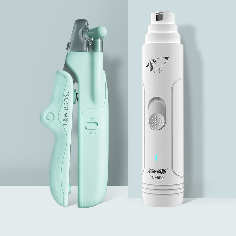 LED Pet Nail Clipper – Safe Stainless Steel Dog & Cat Grooming