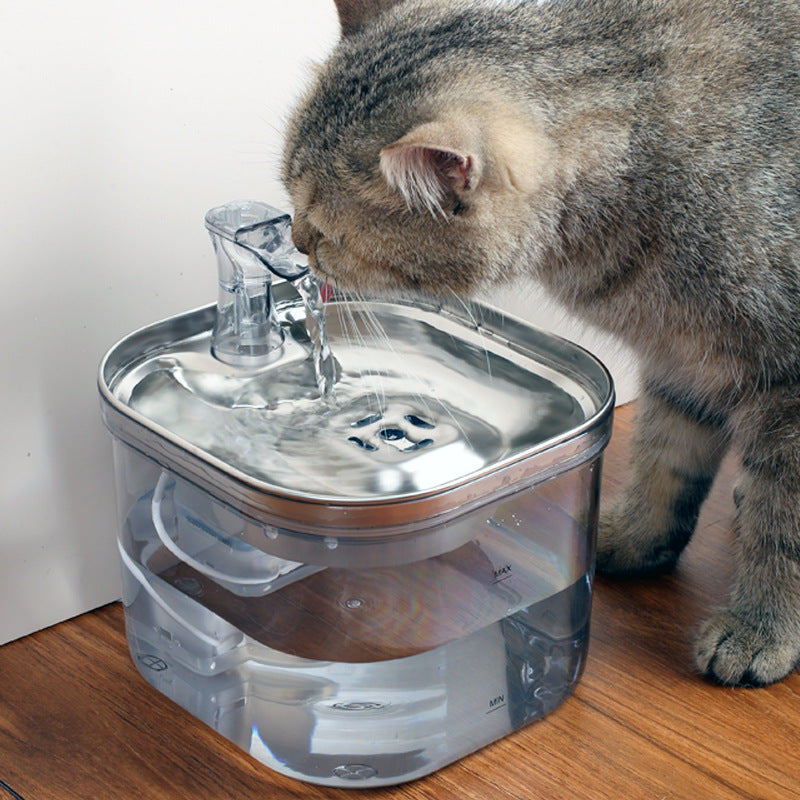 Intelligence Sensor Ultra-Quiet Automatic Drinking Fountain for Cats & Dogs