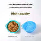 Outdoor Travel Light Dog Folding Bowl Silicone Drinking And Eating