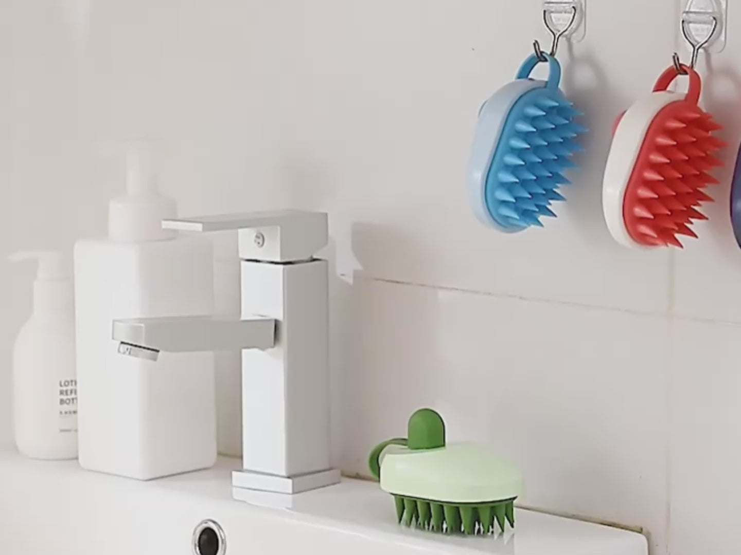 Soft Silicone Bath Shower Massage Brush For Pets