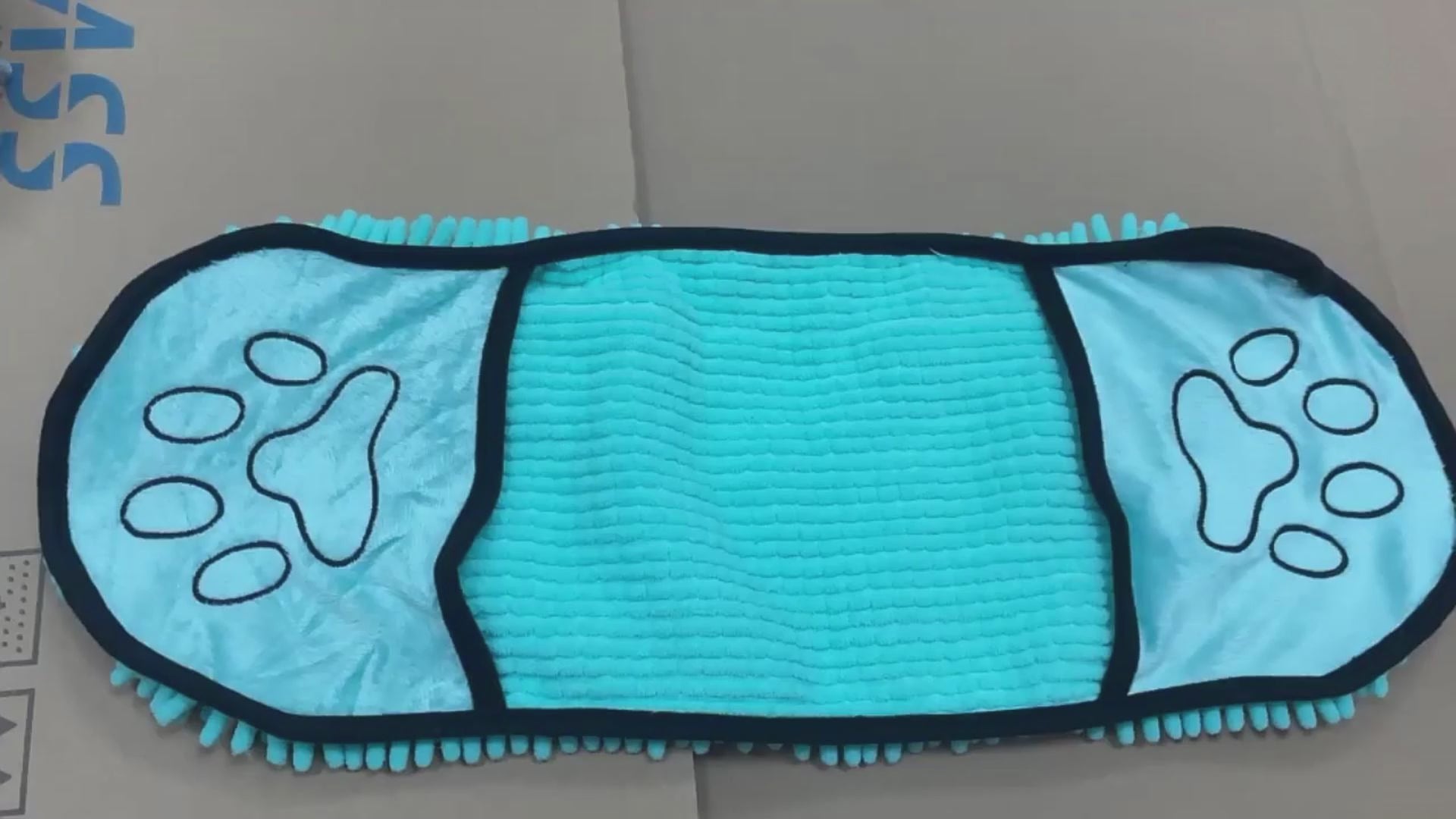 Super Absorbent Dog Bathrobe Microfiber Bath Long Towel